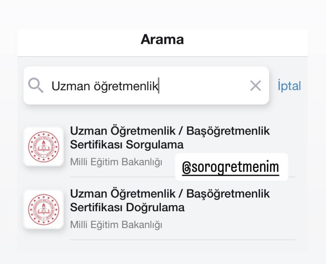 Uzman Öğretmenlik / Başöğretmenlik Sertifika Alma İşlemleri Fotoğraflı Anlatım 2