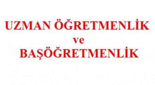 Uzman Öğretmenlik ve Başöğretmenlik İçin Dilekçe Kampanyası