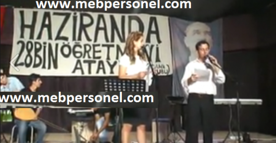 Atama Bekleyen Öğretmenler , Haziran Ataması İçin Adanada Konser Düzenledi