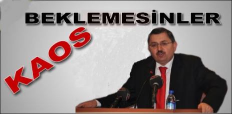 Kaos Bekleyenleri Hayal Kırıklığına Uğratacağız