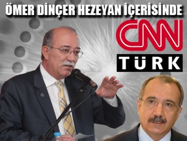 GENEL BAŞKAN “ÖMER DİNÇER HEZEYAN İÇERİSİNDE” DEDİ.