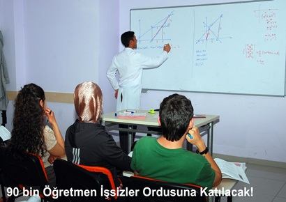 90 bin Öğretmen İstihdam Dışı Kalacak