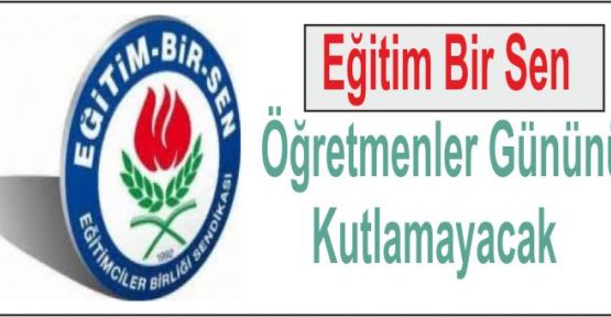 EBS'li öğretmenler, 24 Kasım Öğretmenler Günü’nü kutlamayacak