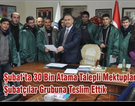 Eğitim Bir Sen'den Şubatçılara Destek