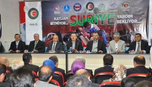 MEMUR-SEN SURİYE’DEKİ MAZLUMLARA EL UZATTI