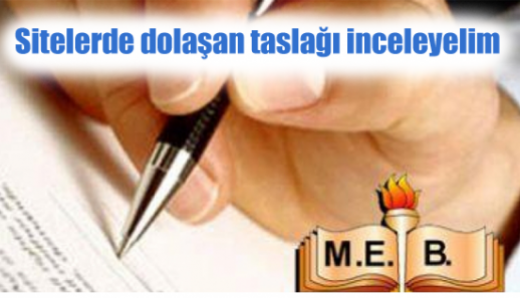 Yönetici Atama Taslağı Değerlendirmesi