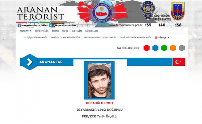 1 milyon 500 bin lira ödülle aranan terörist öldürüldü