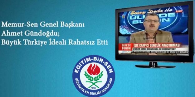 Gündoğdu, Ülke TV'de Gündemi Değerlendirdi