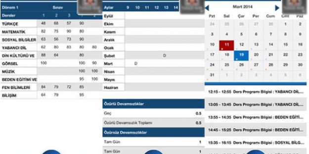 Mobil Veli Bilgilendirme Sistemi Yayinda