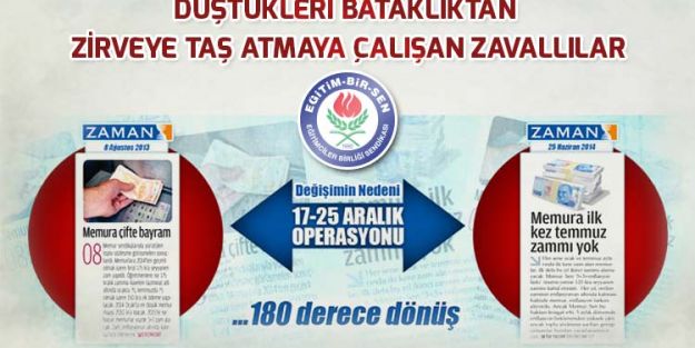 Memur-Sen'den Zaman Gazetesine Yönelik Sert Açıklama