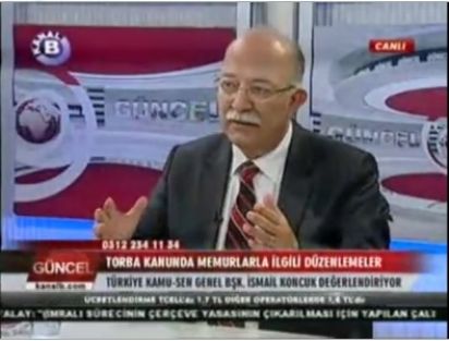 İSMAİL KONCUK KANAL B ‘DE GÜNDEMİ DEĞERLENDİRDİ