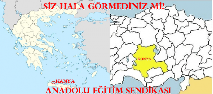 EBS'liler Hanya'yı ve Konya'yı Görmeli