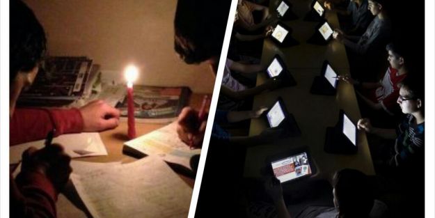 Mum Işığından Tablet Işığına