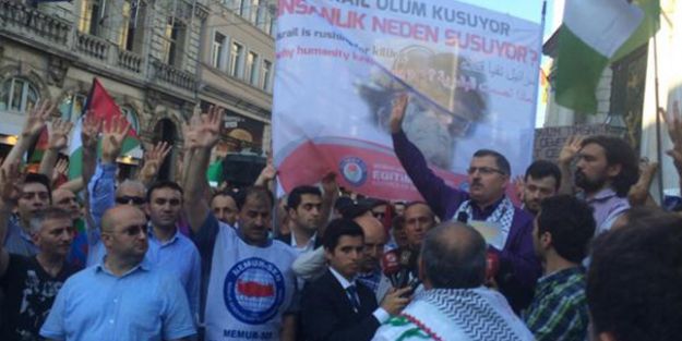 Büyük Gazze Yürüyüşüne 10 Binlerce Kişi Katıldı