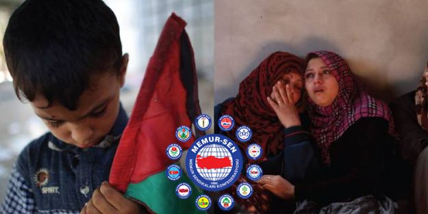 Memur-Sen'den Gazze'ye Yardım Kampanyası