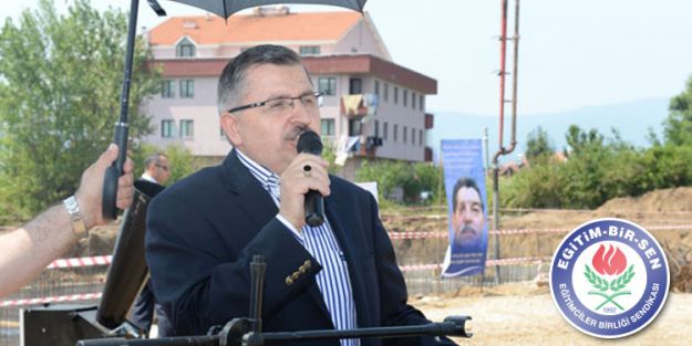 Gündoğdu, Mehmet Akif İnan İmam Hatip Ortaokulu Temel Atma Törenine Katıldı