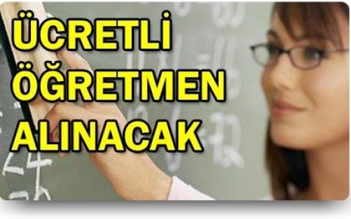 Ücretli Öğretmen Başvuruları