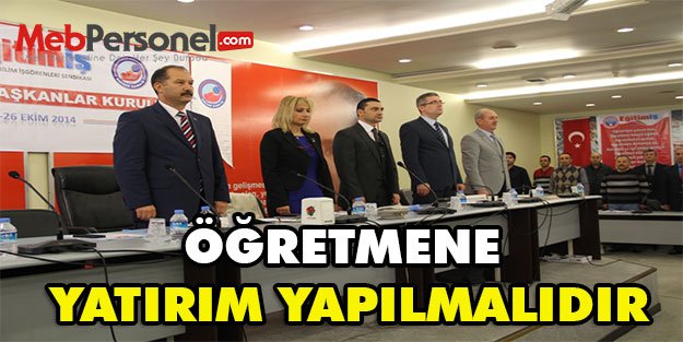 Nitelikli eğitim için öğretmene yatırım