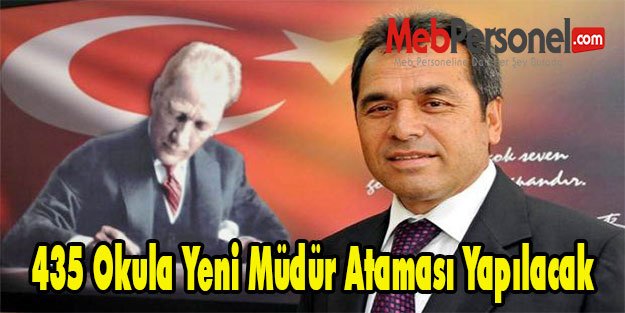 16-18 Kasım'da 435 Okula Yeni Müdür Ataması Yapılacak