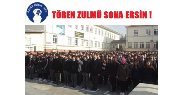 TÖREN ZULMÜ SONA ERSİN