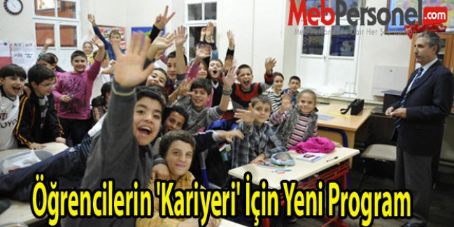 Öğrencilerin 'Kariyeri' İçin Yeni Program