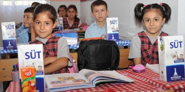 MEB'DEN OKULLARA ''OKUL SÜTÜ'' UYARISI