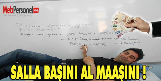 SALLA BAŞINI AL MAAŞINI
