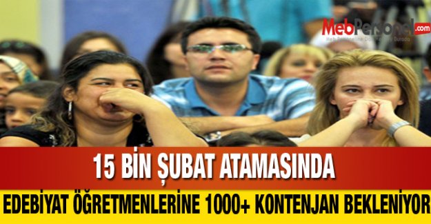 ​15 Bin Atamada Edebiyatçılara 1000+ Kontenjan Bekleniyor!