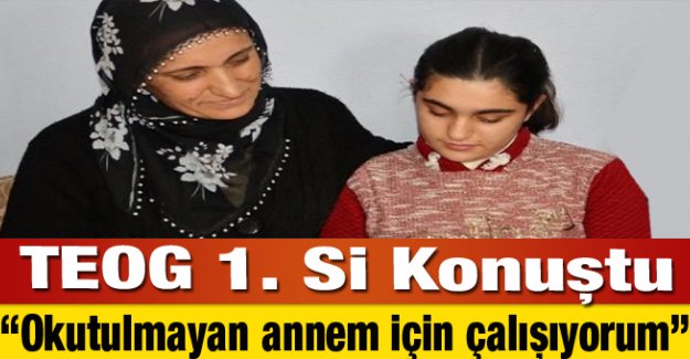 TEOG Birincisi Konuştu