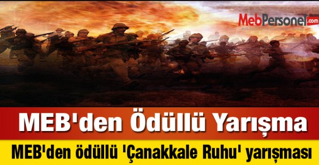 MEB'den Ödüllü Yarışma