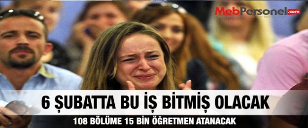 108 dala 15 bin öğretmen