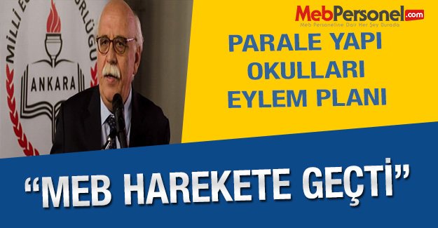 İşte ‘paralel yapı okulları eylem planı’