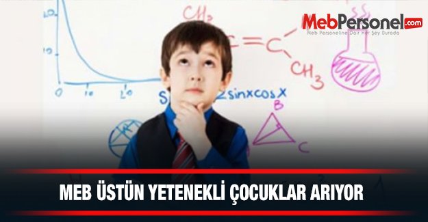 MEB, 'Üstün Yetenekli' Çocukları Arıyor