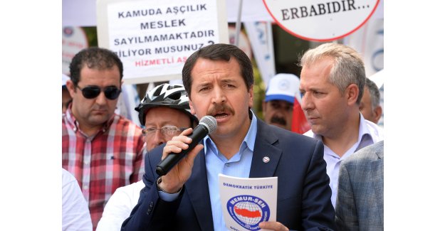 Memurlar, Hakları İçin Balıkesir’den Ankara’ya 800 Kilometre Pedal Çevirdi