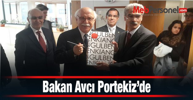Bakan Avcı Portekiz’de