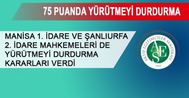 Müdürlük Atamalarında Yürütmeyi Durdurma