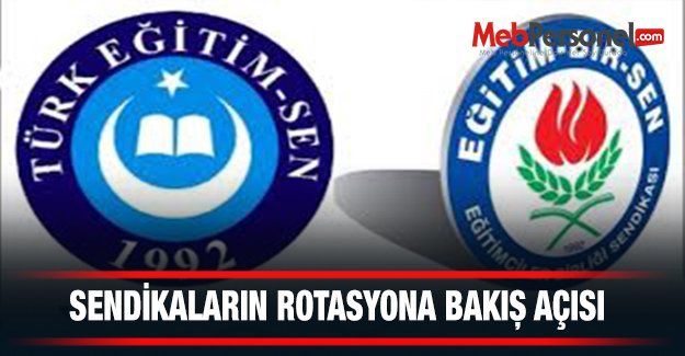 Sendikaların Rotasyona Bakış Açısı
