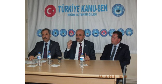 TÜRK EĞİTİM SEN GENEL MERKEZ YÖNETİCİLERİ NİĞDE VE KIRŞEHİR’DEYDİ