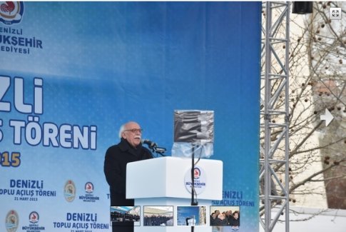 Bakan Avcı Denizli´de toplu açılış töreninde