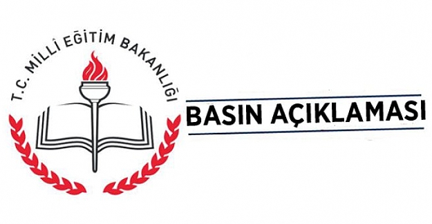 MEB'den Zaman Gazetesi´nin haberine ilişkin Basın Açıklaması