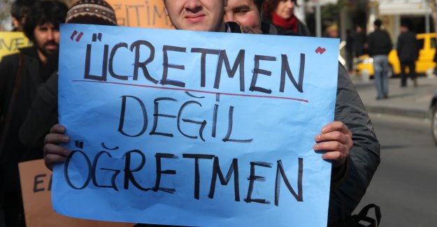 ATAMASI YAPILMAYAN ÖĞRETMENLERE DESTEK VERDİK