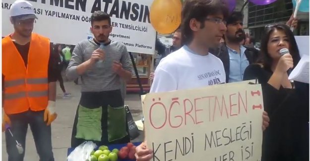 "40 Bin Öğretmen Ataması Müjdesini Almada Kararlılar"(Video)