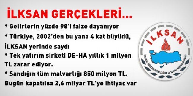 İlksan gerçekleri...