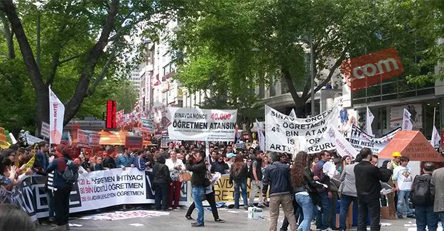 Sınav Öncesi 40 Bin Öğretmen Ataması İçin, Ankara'yı İnletiyorlar
