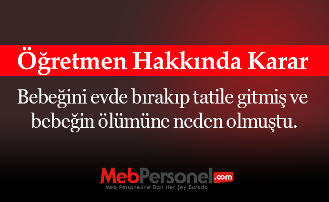 Danıştay'dan öğretmen kararı
