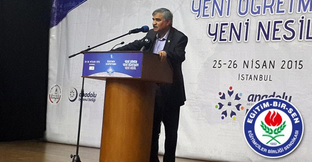 EBS Başkan Vekili Latif SELVİ "Haziran ayında bir miktar öğretmen alımı olacağı kanaatindeyiz"