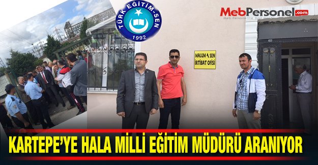 Kartepe’ye Hala Milli Eğitim Müdürü Aranıyor