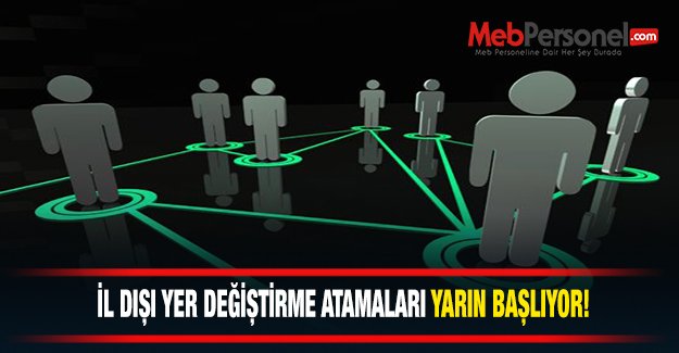 İl Dışı Atama Başvuruları 10 Haziran 2015