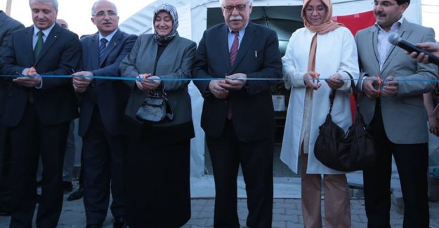 Bakan Avcı, Türkiye´nin ilk Göç Okulu´nu eğitime açtı