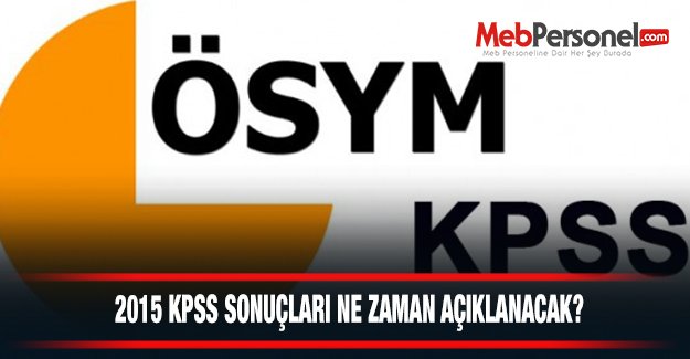 KPSS Sonuçları Açıklanma Tarihi